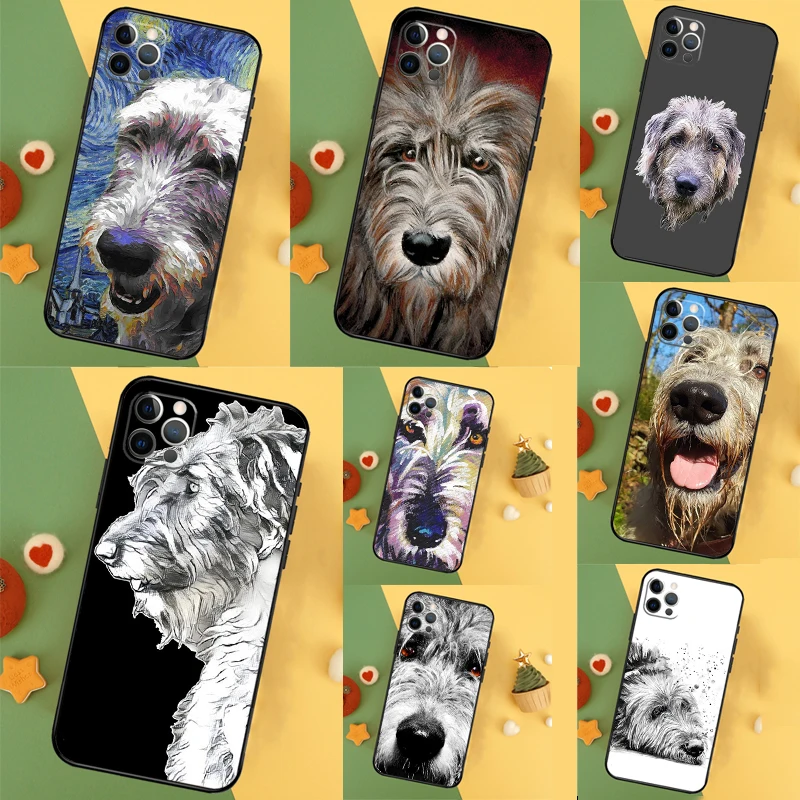 Irish Wolfhound Dog Case For Samsung Galaxy A56 A36 A16 A06 A13 A33 A53 A52 A32 A12 A54 A34 A14 A35 A55 A17 A15