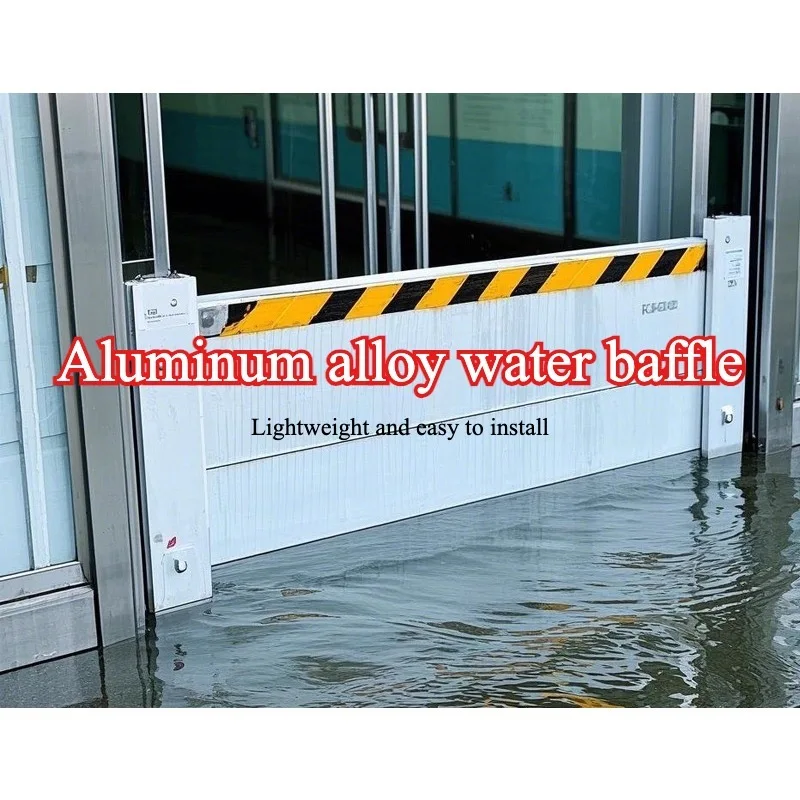 Customizable Flood Control Barrier Aluminum Alloy Waterproof Plate For Mobile Garage Basement Workshop Water Retaining Wall