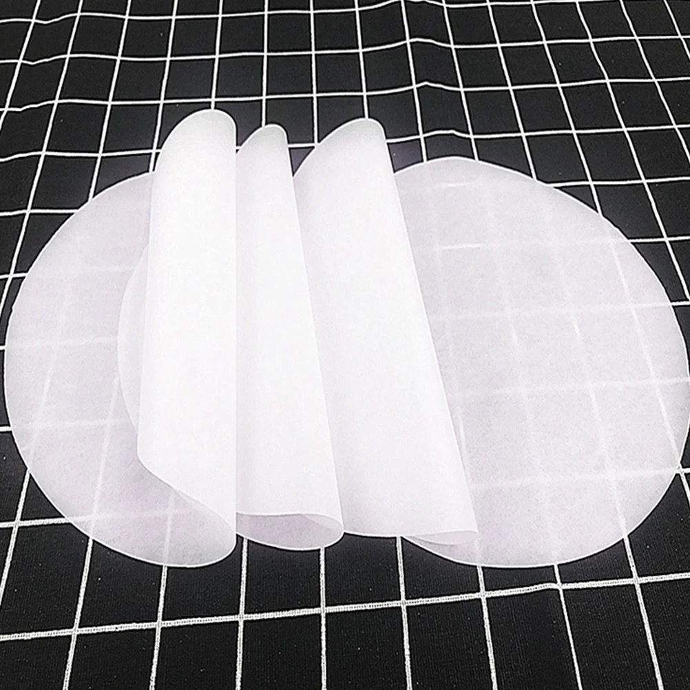 

Baking Parchment Paper Sheets 15 Cm Round Non-Stick Greaseproof Lining For Oven Air Fryer Cake Bread Pastry Bakery