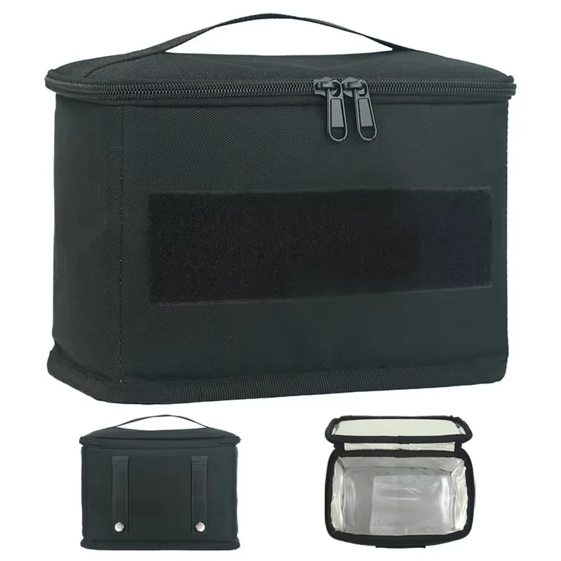 Tactical Camping Insulated Picnic Bag Lunch Box Bag Outdoor Large Capacity Cooler Box Travel Hunting Climbing Insulated Bag Pack
