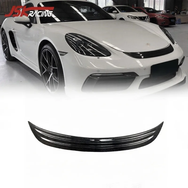 

Карбоновая передняя решетка радиатора для Porsche Cayman 718 2016-2018 годов выпуска, обновление в стиле Tech