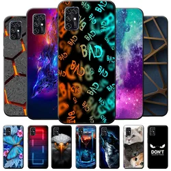 For ZTE Blade V2020 Smart Case Cartoon Silicone Soft Back Cover for ZTE Blade V20 Smart Case V2020 TPU Protective Bumper Fundas