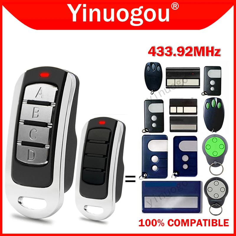 

Copy For 84330E 84335E 84330EML 84335EML 94330E 94335E 94330EML 94335EML Garage Door Gate Remote Control 433.92MHz Rolling Code