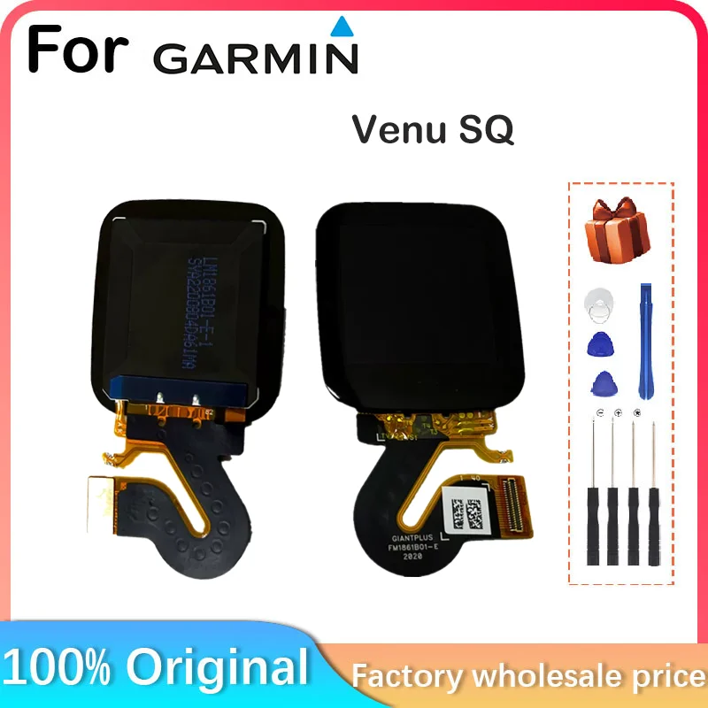 

For Garmin Venu SQ Sport Smart Watch LCD Display Screen Touch Screen, For Garmin Venu SQ Sport LCD Touch Repair Replace Assembly