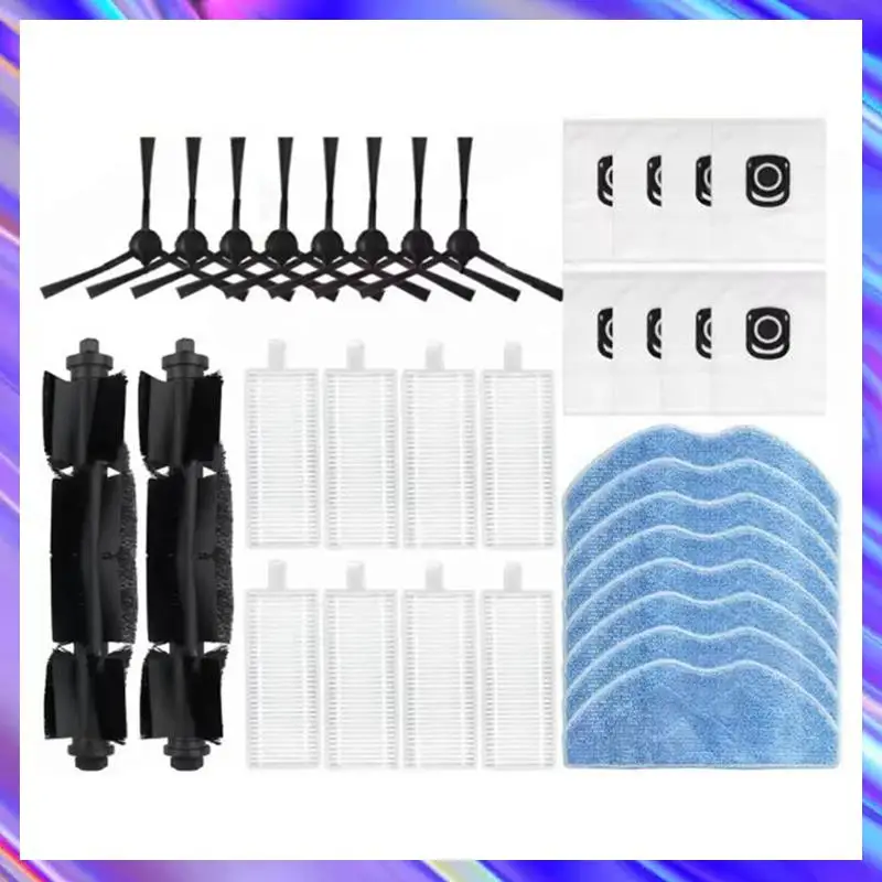 

【RABATT】34 шт. для Tefal Rowenta X-Plorer Serie 75S RR8577WH 75S + RG8597W запасные части вакуумная щетка фильтр ткань для швабры пыль Ba