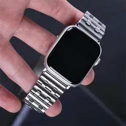 Metal Strap For Apple Watch Series 11 10 9 8 SE 3 46mm 42mm 45mm 41mm 38 40 44mm Stainless Steel Band For iWatch Ultra 3 2 49mm