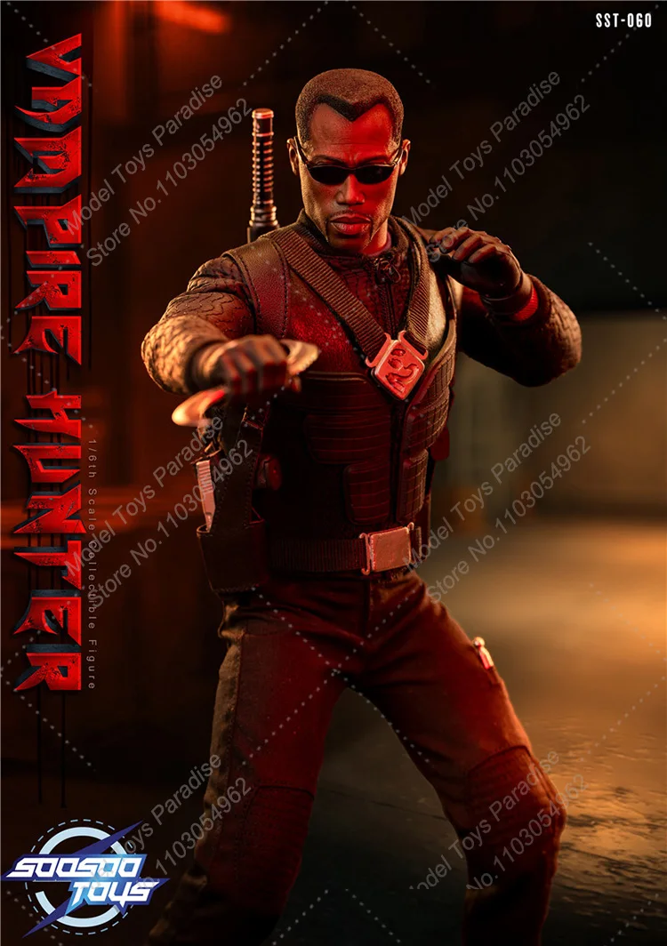 Soosootoys-Figura de Ação Men's Super Hero Daywalker, Vampire Blade Soldier, Conjunto Completo, 12 ", Brinquedos Colecionáveis, Presentes, SST-060, 1:6