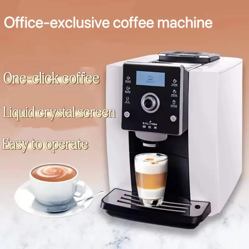 

All-in-One Auto Espresso Machine for Home and Commercial Use Stainless Steel Time-Saving Grind-Extract for Hotels Households