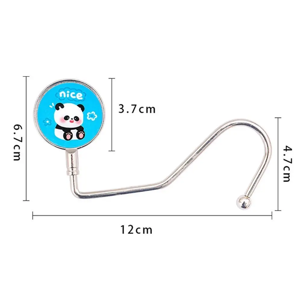 Desk Side Hooks Removable Portable Stainless Steel Hook Office Student Bag Schoolbag Desktop Hanging Hooks Multi-Purpose Hooks