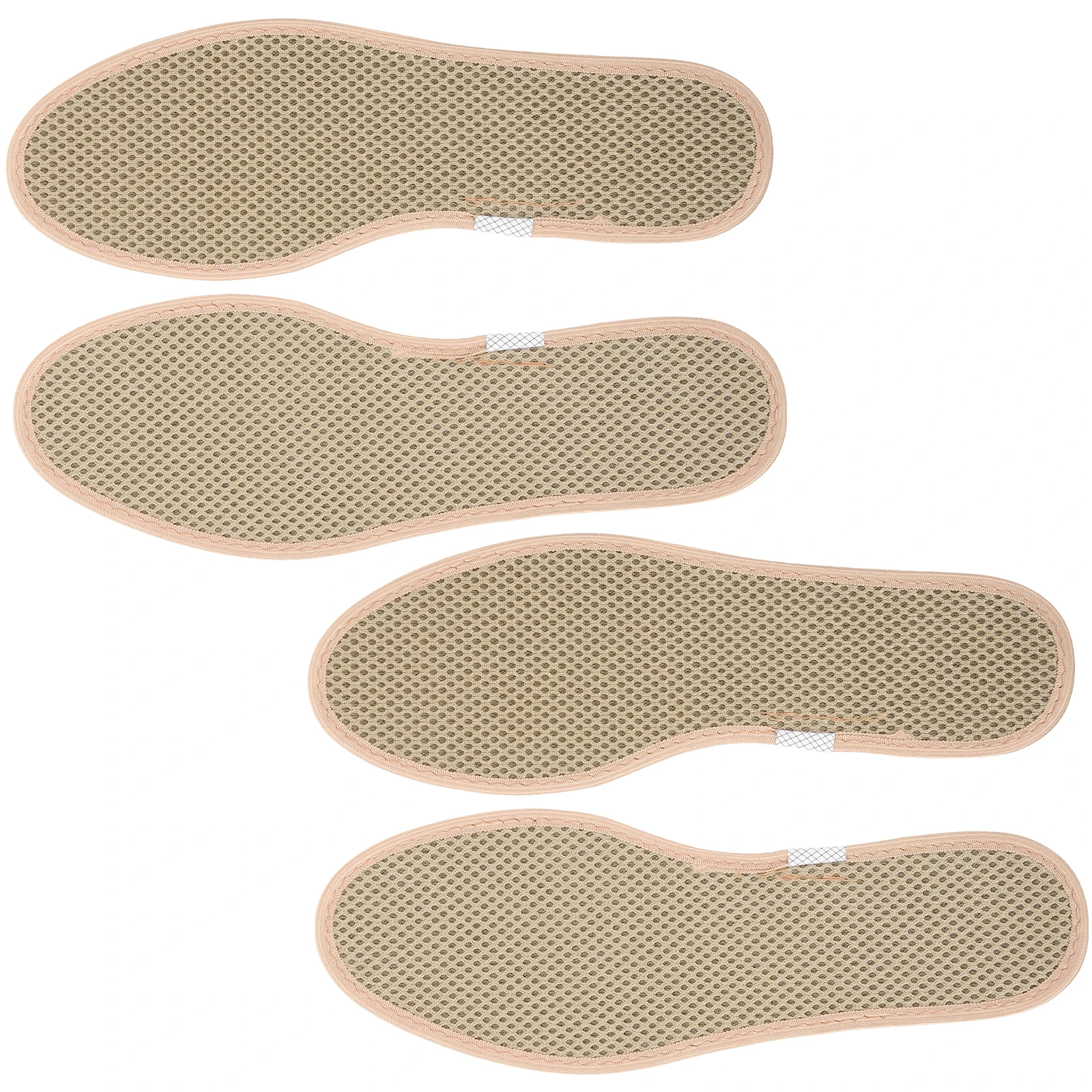 

2 Pairs Men Bamboo Charcoal Insoles 41 Code Deodorant Breathable Pad Shoe Inserts Thin Replaceable Lightweight Shock Absorbing