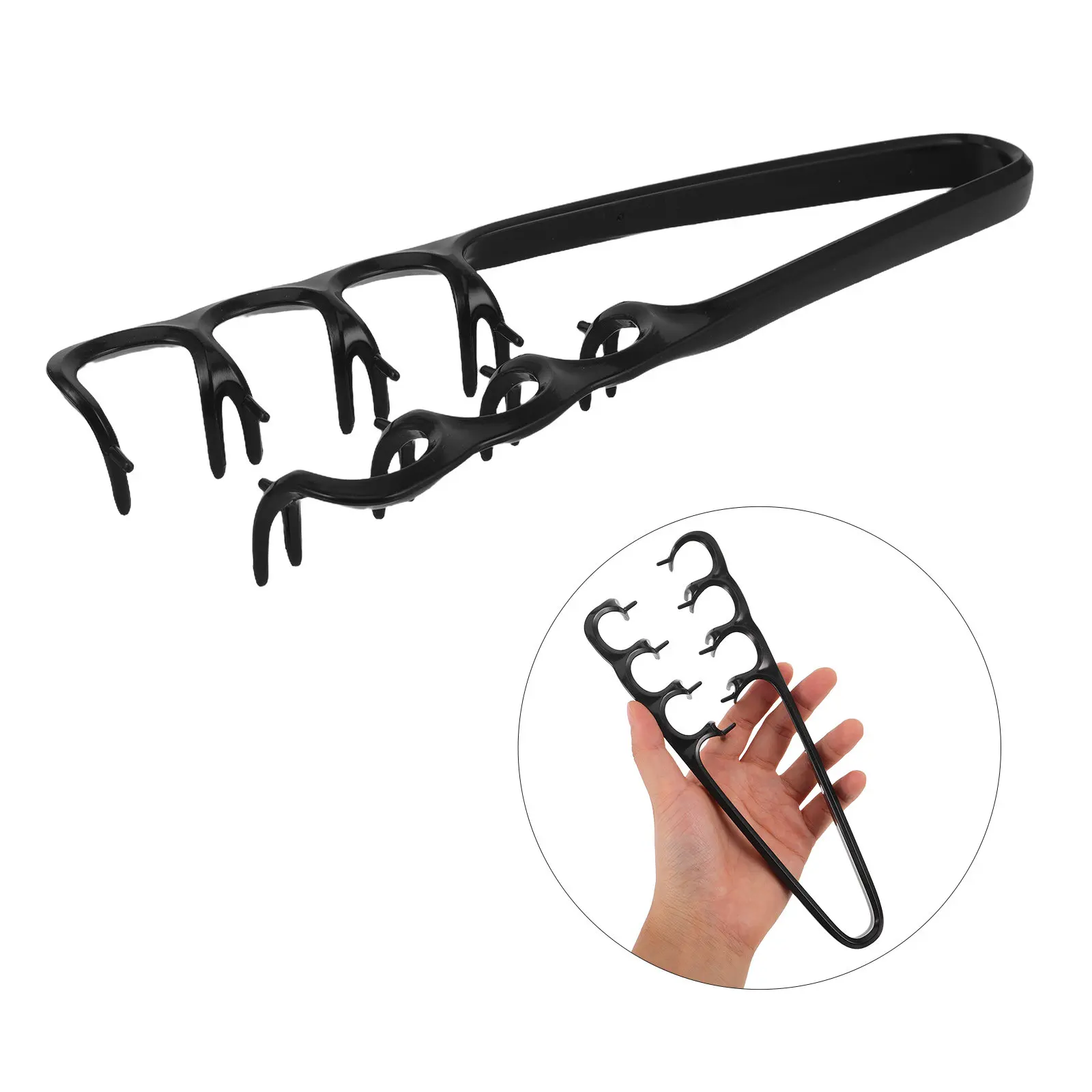 

Набор из 6 расчесок для объема волос у корней, с широкими зубьями, для укладки кудрявых, прямых и текстурированных волос, профессиональный инструмент для стилистов