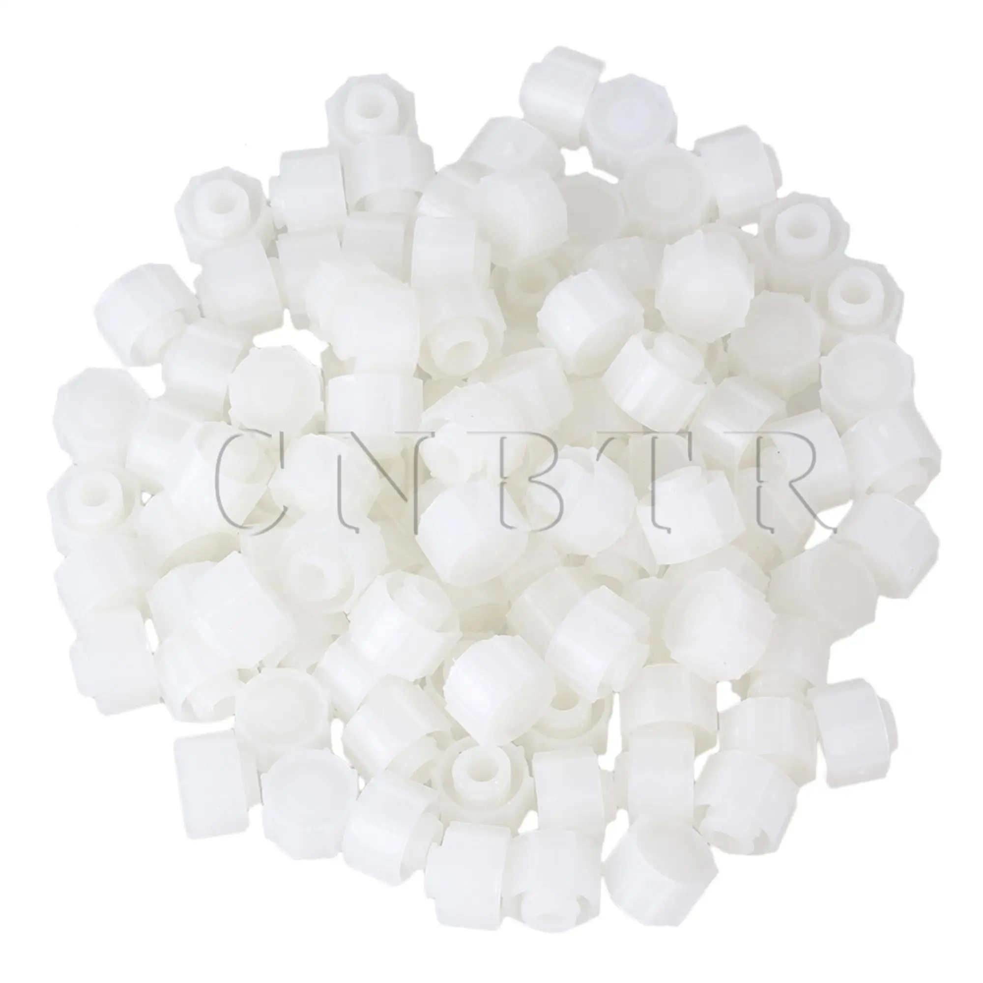 

CNBTR 300pcs Round Head Dispensing Syringe Plug Small Adapter Plug