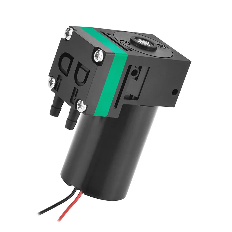 DC Brushless Low Noise Diaphragm Water Pump 12V/24V 350mLPM Mini Air Pump For Corrosive Liquid