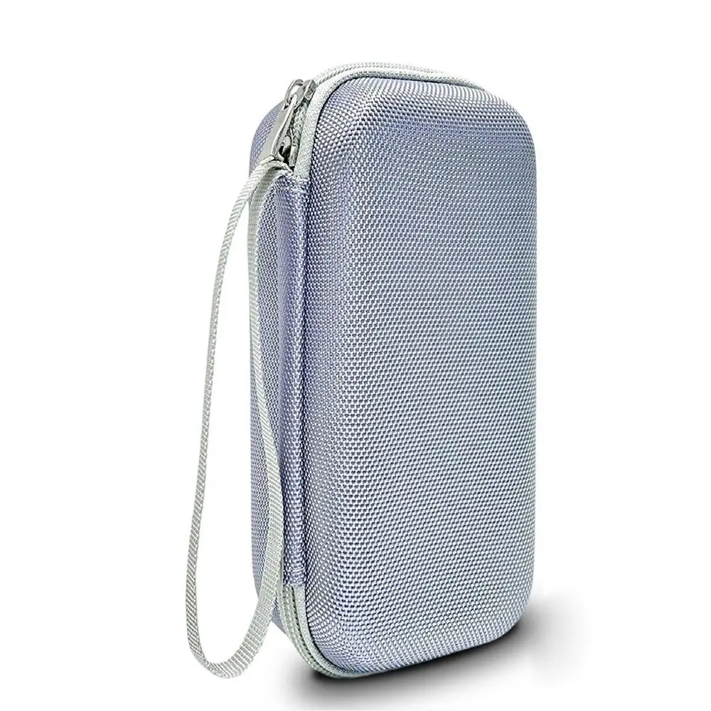 EVA Glasses Storage Box Mesh Zipper Pocket Dual Compartment Eyewear Travel Case Travel Accessories Double Zipper