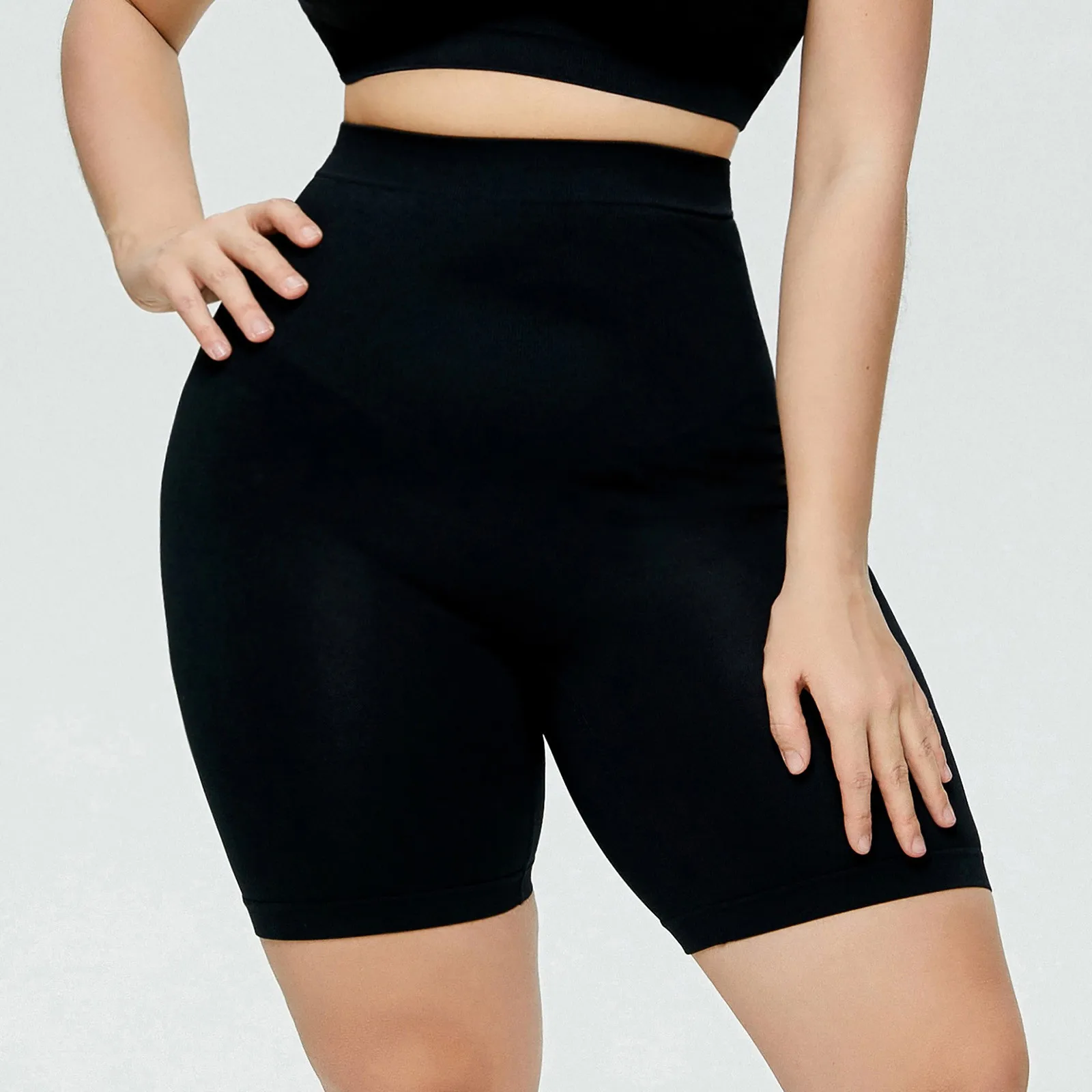 

Women Lift Hip Pants Women Belly Small Belly Postpartum High Waist Abdomen Pants Strong Solid Casual Baggy Workout Jogging
