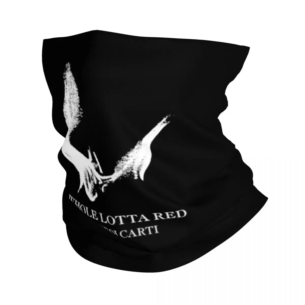 Whole Lotta Red Playboi Carti Bandana Neck Gaiter Balaclavas Face Mask Scarf Warm Headband Running for Men Women Washable