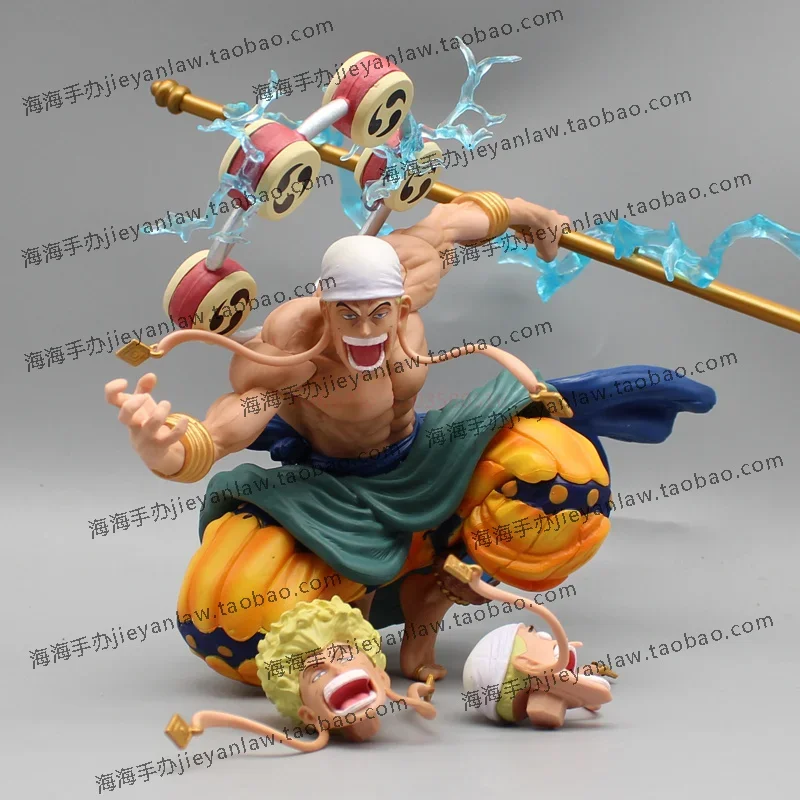 20cm One Piece Anime Figures Enel Pvc Figurine Action Figure Eneru Statue Doll Collectible Model  Decoretion Toycreative Gifts