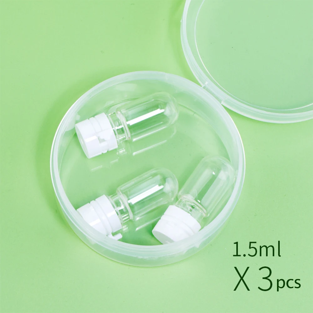 Bouteilles d'échantillon bouteilles d'huile essentielle en verre récipients cosmétiques Mini flacons en verre pour aromathérapie soins personnels soins de la peau