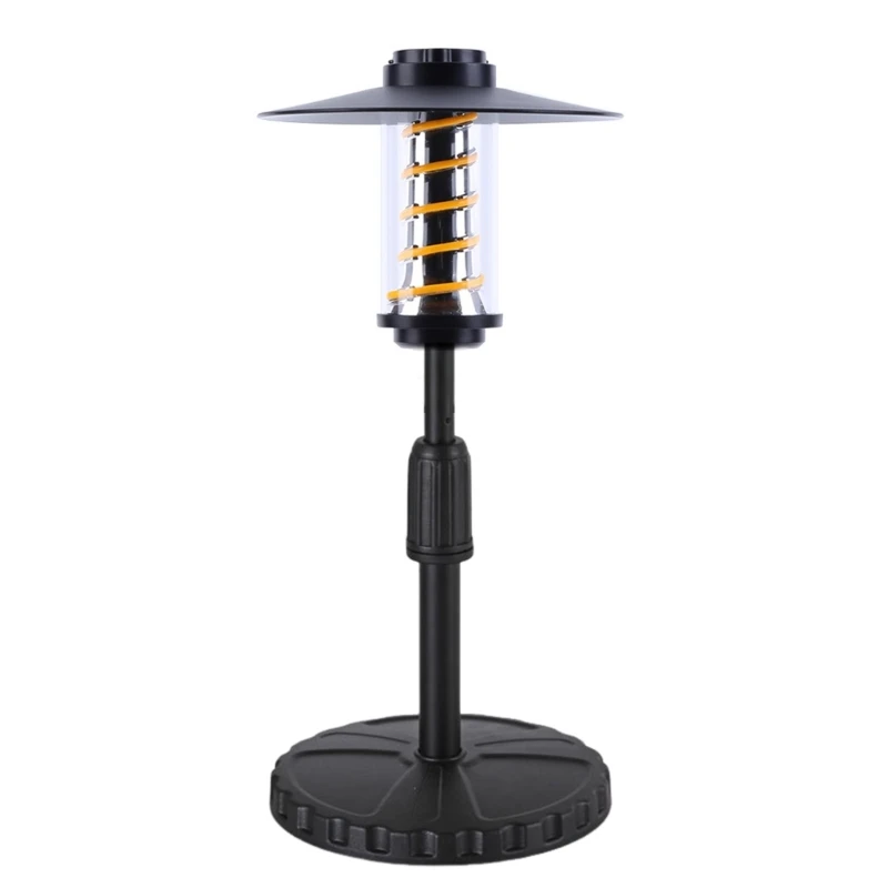 Lampada da campeggio K9FB con luminosità regolabile Lampade da tavolo con struttura in plastica Perfetta per pesca all'aperto e escursioni
