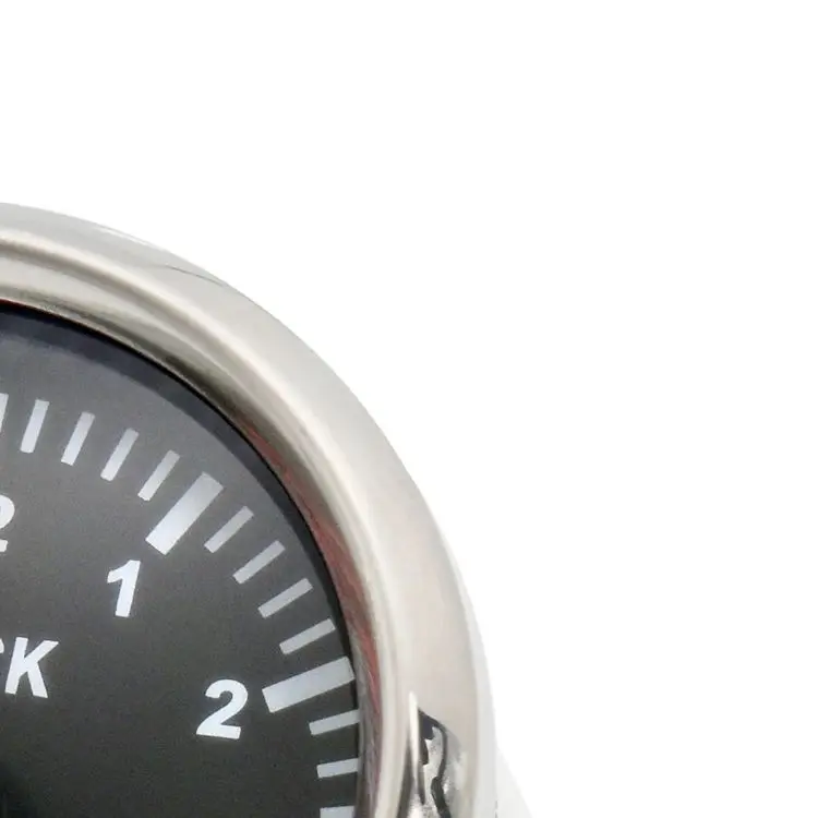 

52 мм 12-часовой калибр, часы, счетчики часов, указатель с красной/синей подсветкой для морской лодки, автомобиля, водонепроницаемый датчик часов