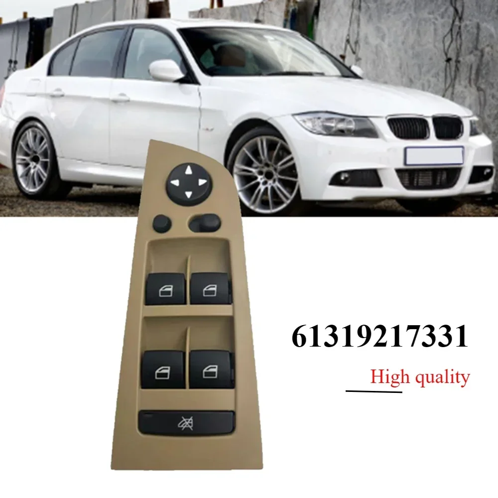 

Car Front Left Driver Side Master Power Window Lift Switch 61319217332 61319217331 For BMW 3 Series E90 E91 LHD