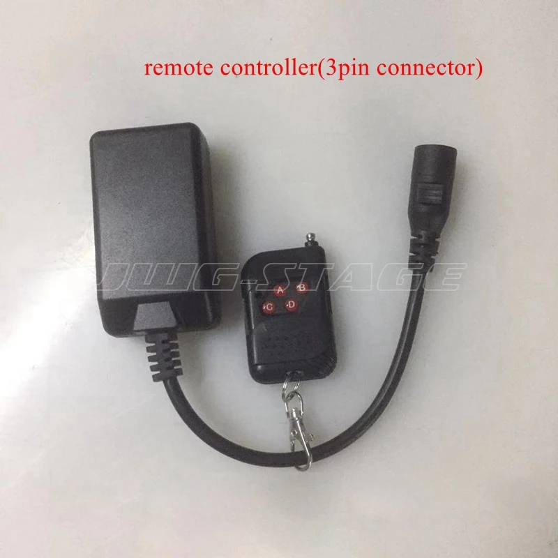 Portable 3 Pins XLR Wireless Remote Control Receiver for Smoke Fog Machine DJ Stage Controller Receptor Fogging 400W 900 1500W