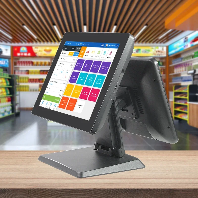 Cash Register For Retail With Restaurant 15 Inch Caisse Enregistreuse Vending Salon Tablet Terminal Pos System