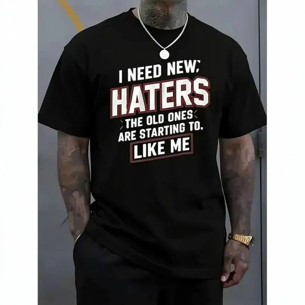 Unisex Graphic T-Shirt, Men's Plus Size Heavy Cotton Crew Neck Tee with Vibrant Print, Basic Shortsleeve Streetwear for All Seasons, Graphic Tee, Relaxed Cut, Casual, Chic, Elegant, Classic, Round Neck, Tops