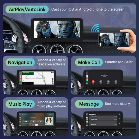 6 best sales mercedes a45 amg screen - №5