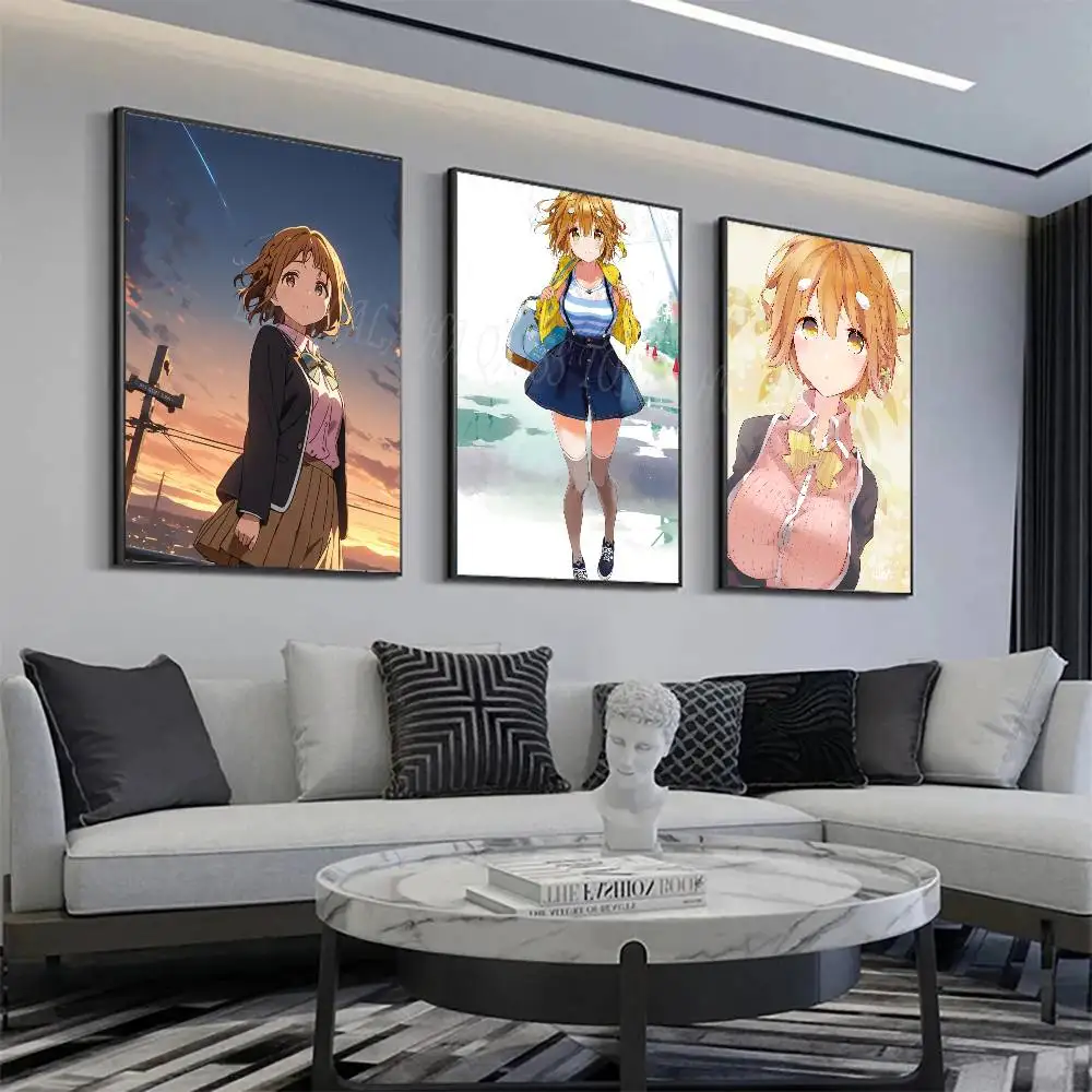 Koiwai Yoshino Manga Masamune Kun No Revenge Posters Living Room Bar Cafe Quality Canvas Vintage Style Comics Painting Art Home