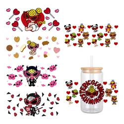 MINIS Japanese Cartoon Hysteric mini UV DTF Transfer Sticker Waterproof Transfers Decals For 16oz Glass Cup Wrap Stickers