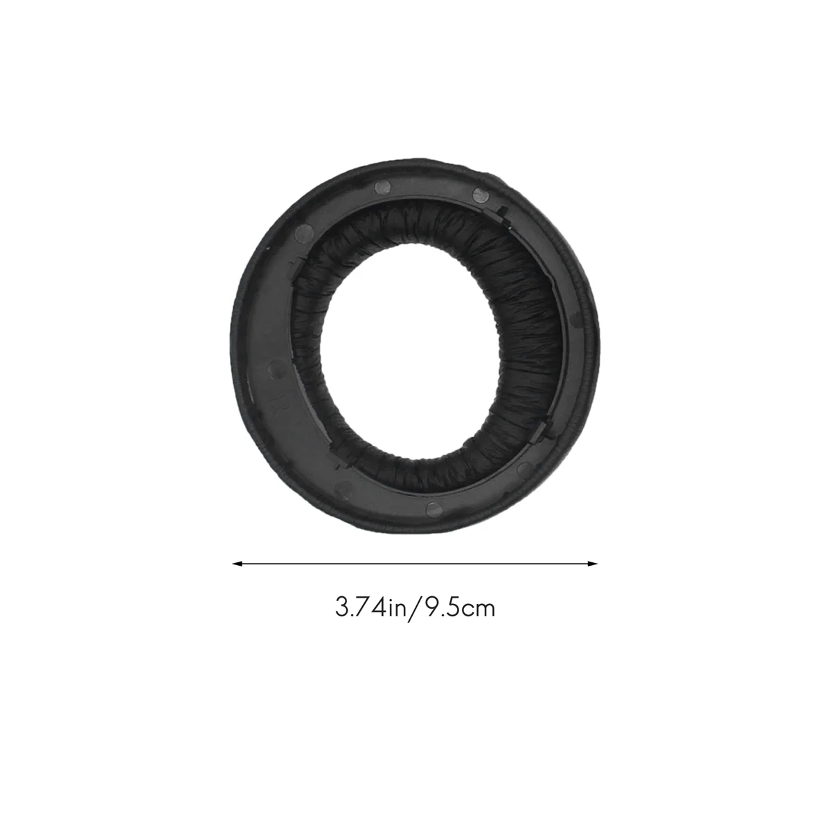 무선 PULSE3D 헤드폰 교체 커버, 헤드폰 보호대 슬리브 버클 이어폰, 1 쌍