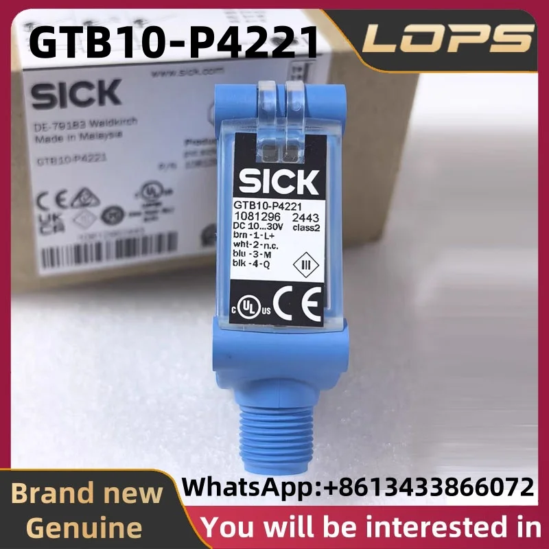 

GTB10-P4221 Brand new original SICK Photoelectric switch sensor, large quantity in stock, welcome to consult