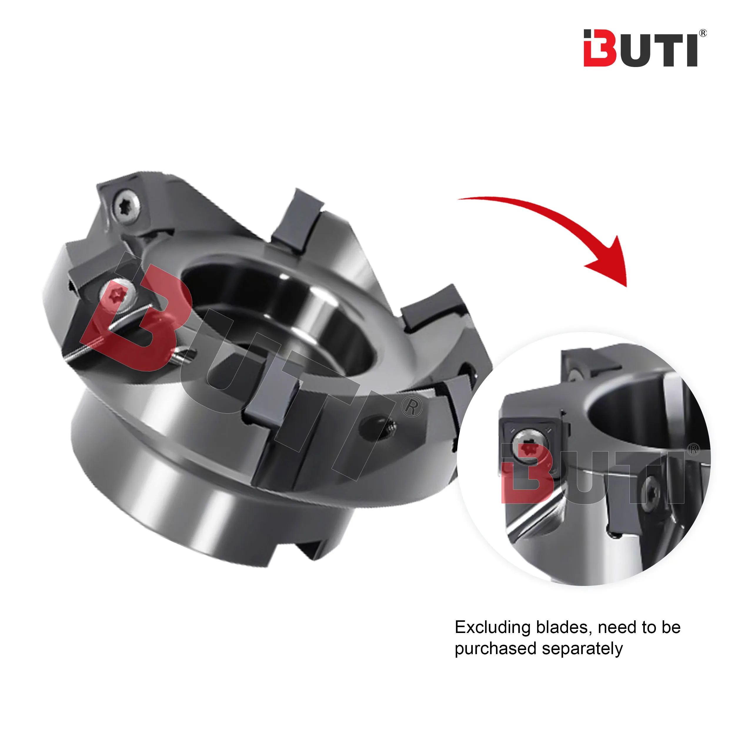 FMA45R/FME75R/FMZ88R Double-Sided Eight Blade 45 Degree/75 Degree/88 Degree Fast Feed Milling Cutters Head SNMX Milling Cutters