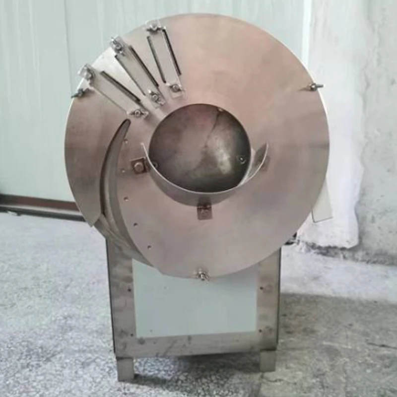 Commercial industrial automatic stainless steel ginger bamboo shoots high precision vegetable slicing and shredding machine