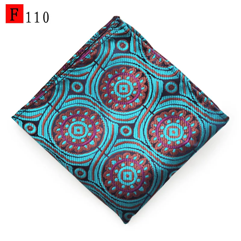 New 25*25cm Mens Handkerchief For Men Pocket Squares Paisley Floral Squares Scarf Suit Handkerchiefs For Wedding Party Business