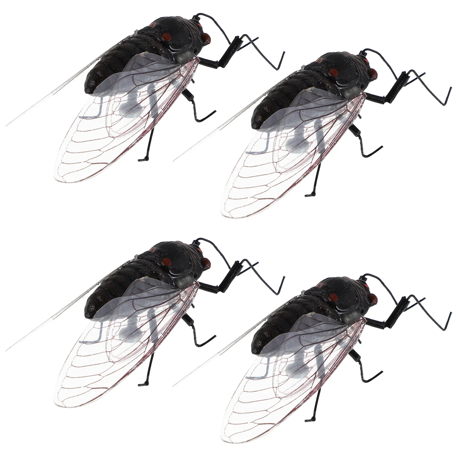 

4 шт. мини для садового декора, мини-пластиковые пластиковые украшения, уличный домашний террариум, милые аксессуары для пейзажа