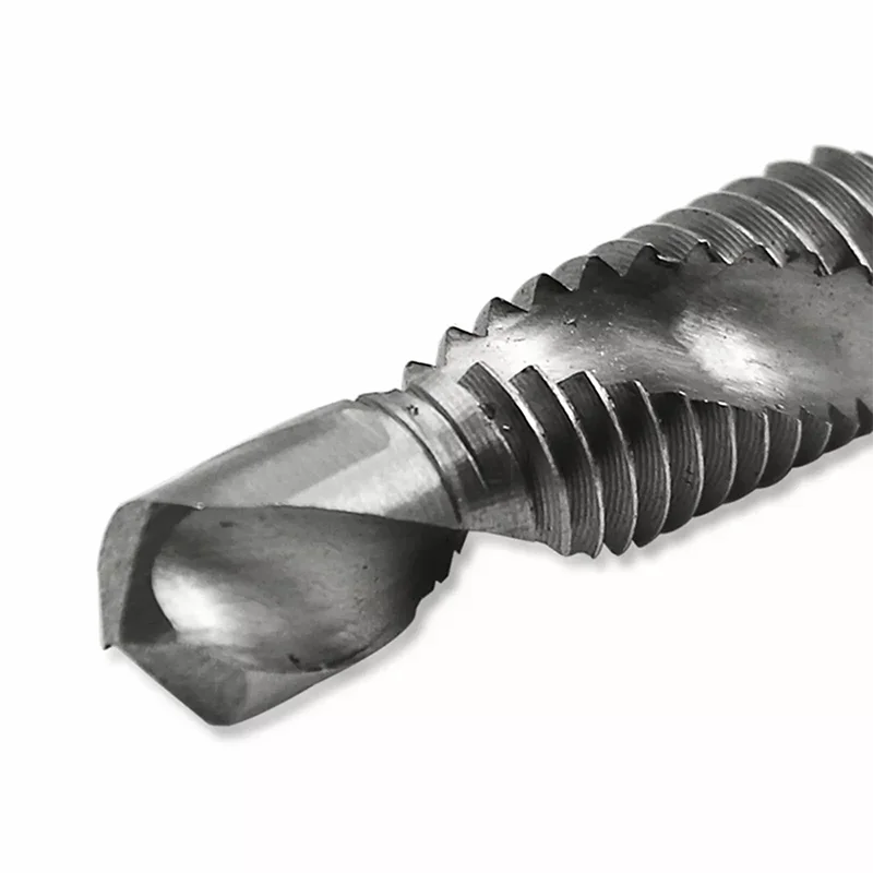 6 Stuks Hex Shank Tap Boor Set HSS Schroefdraad Bit Machine Compound Tap Handje M3 M4 M5 M6 M8 M10 Metrische Draad Boren