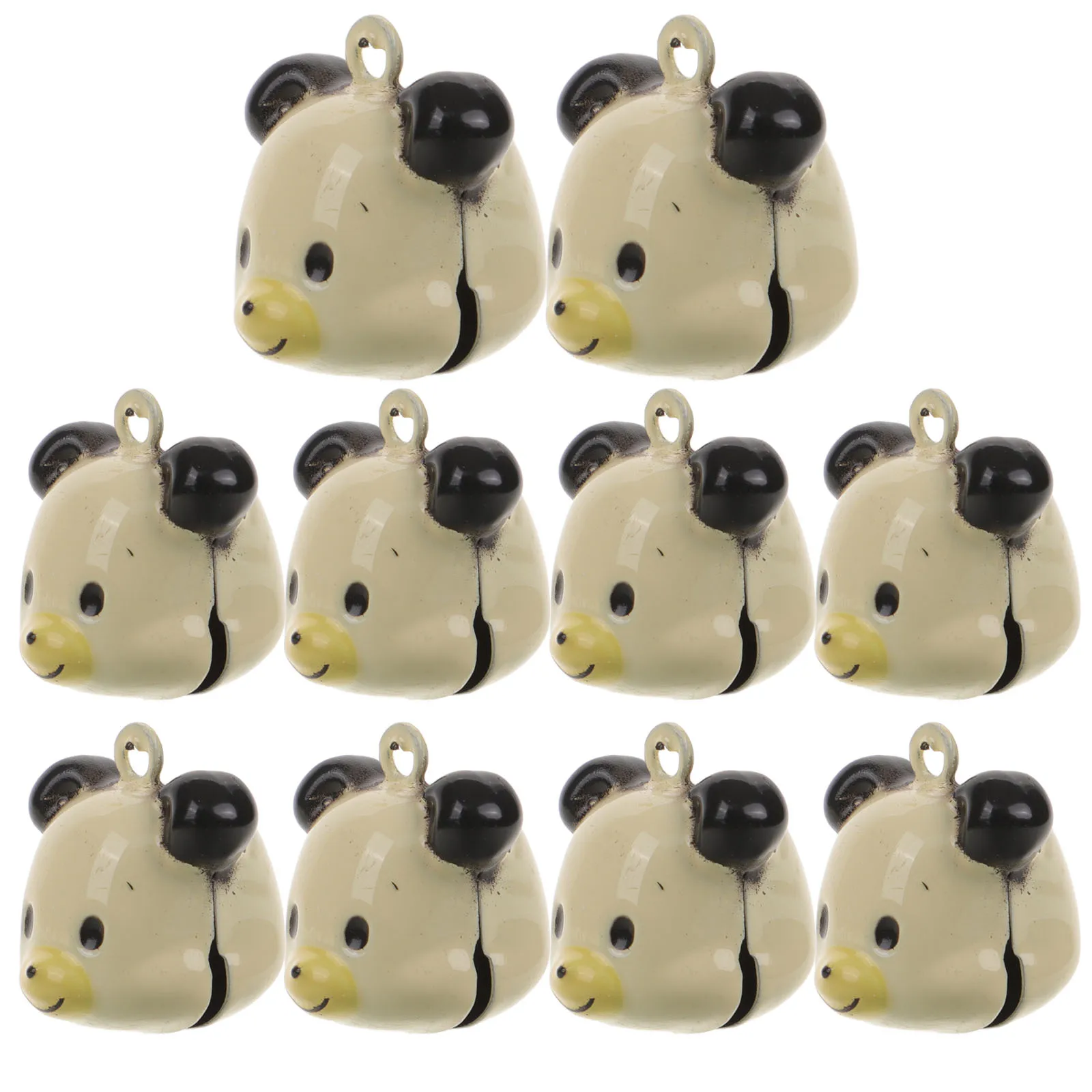 

10pcs Pet Collar Bell Charm Durable Lightweight Skin-Friendly For Cats Dogs Christmas Birthday Wedding Photo Diy Decoration