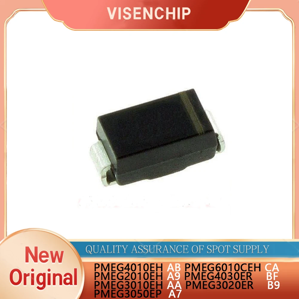 10 قطع جديد الأصلي PMEG6010CEH CA PMEG4030ER BF PMEG4010EH AB PMEG3010EH AA PMEG3020ER B9 PMEG3050EP A7 PMEG2010EH A9 SOD-123 #1