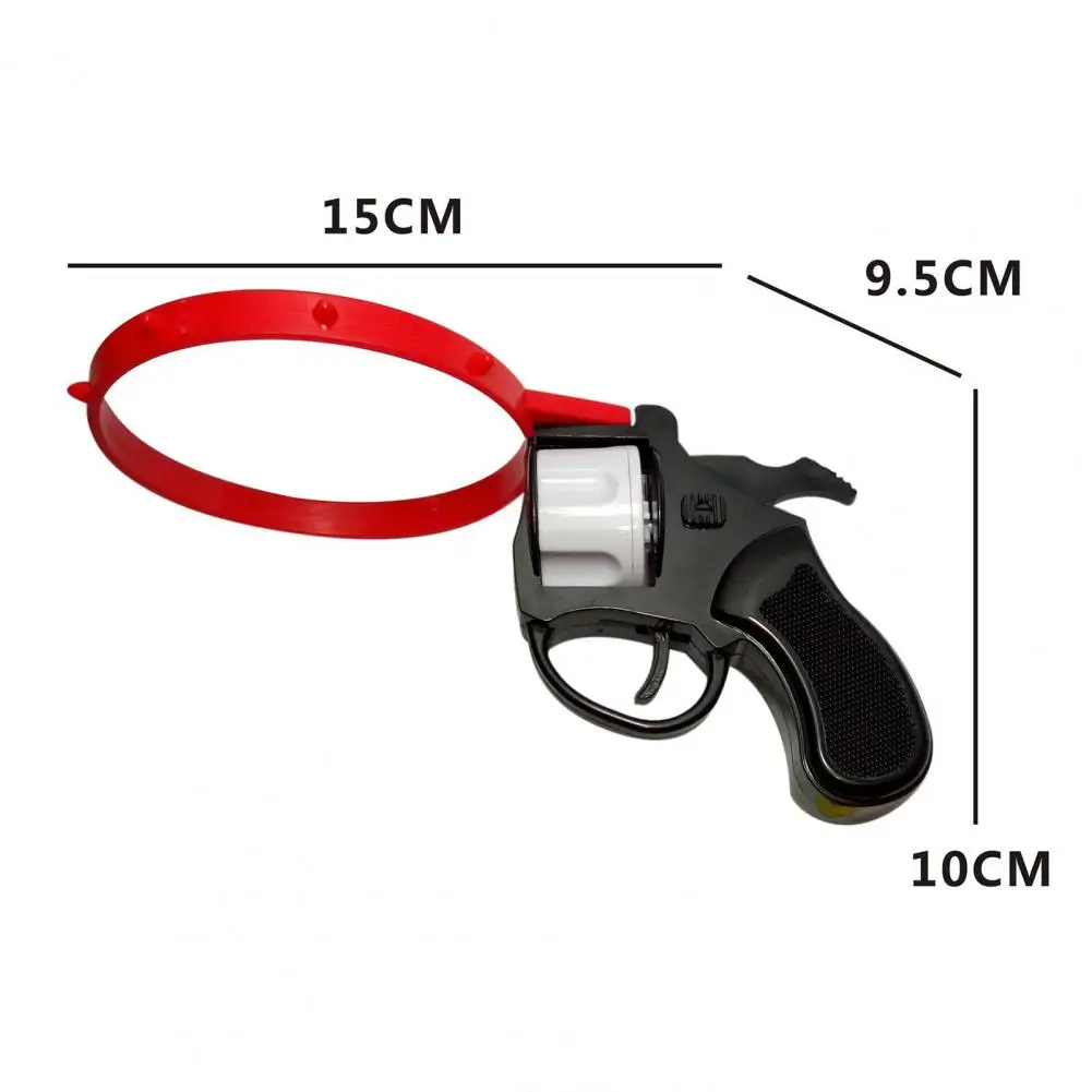 Ballon Shooter Playset Roulette Revolver jouet avec 10 ballons ensemble de jeu de fête pour les farces de Bar chanceux se transforme sur la roue de bureau