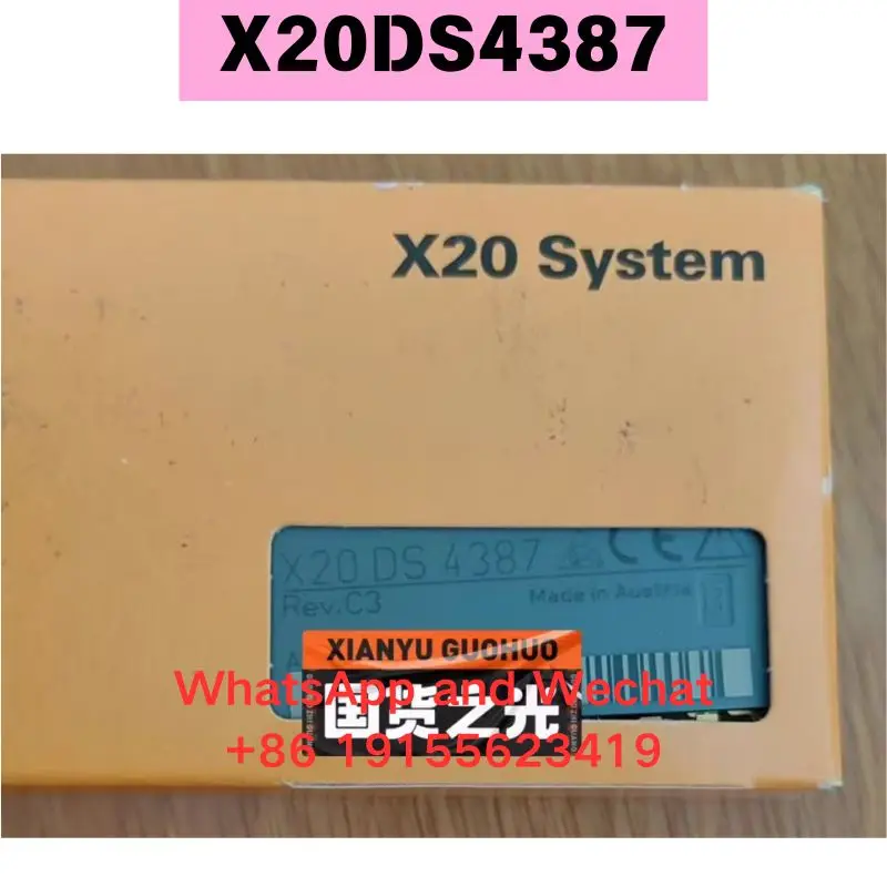 Brand new Original imported X20DS4387 module Functional test OK Quick delivery