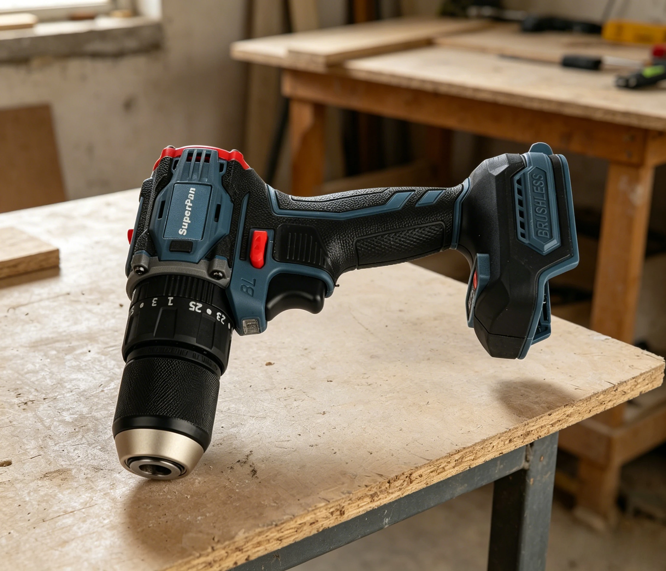 

Ударная дрель-шуруповерт 20В, макс. крутящий момент 90Нм, 24+1 передачи, быстрое сверление, беспроводной бесщеточный электроинструмент, без АКБ, для Dewalt