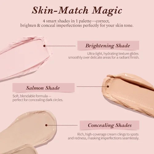 Imagen 2 del producto [NUEVO] Paleta de correctores de 4 colores de la colección Flower Knows The Sweetie Bear