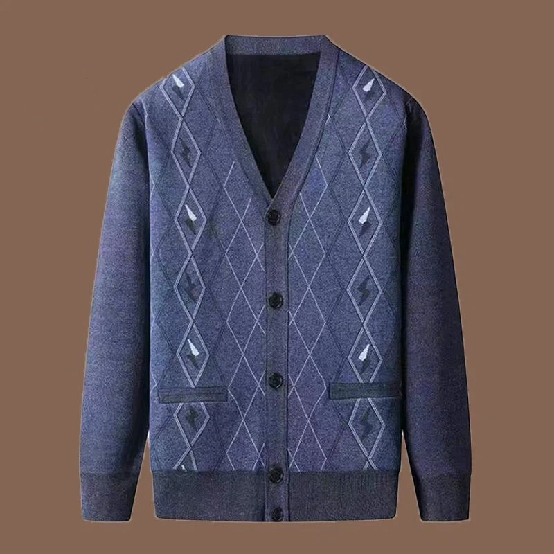 Thumbnail 3 - #6 Mens Button Front Knit Cardigans Comparison Guide