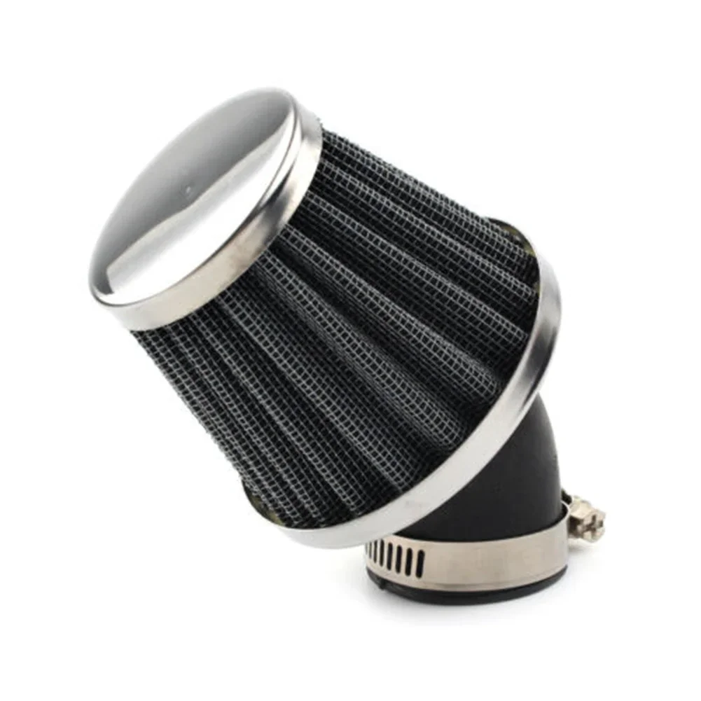 Filter Air Filter Garden Indoor Rubber With Clamp 38mm Accessories Bent Neck Dirt Bike Metal Parts Moped Scooter