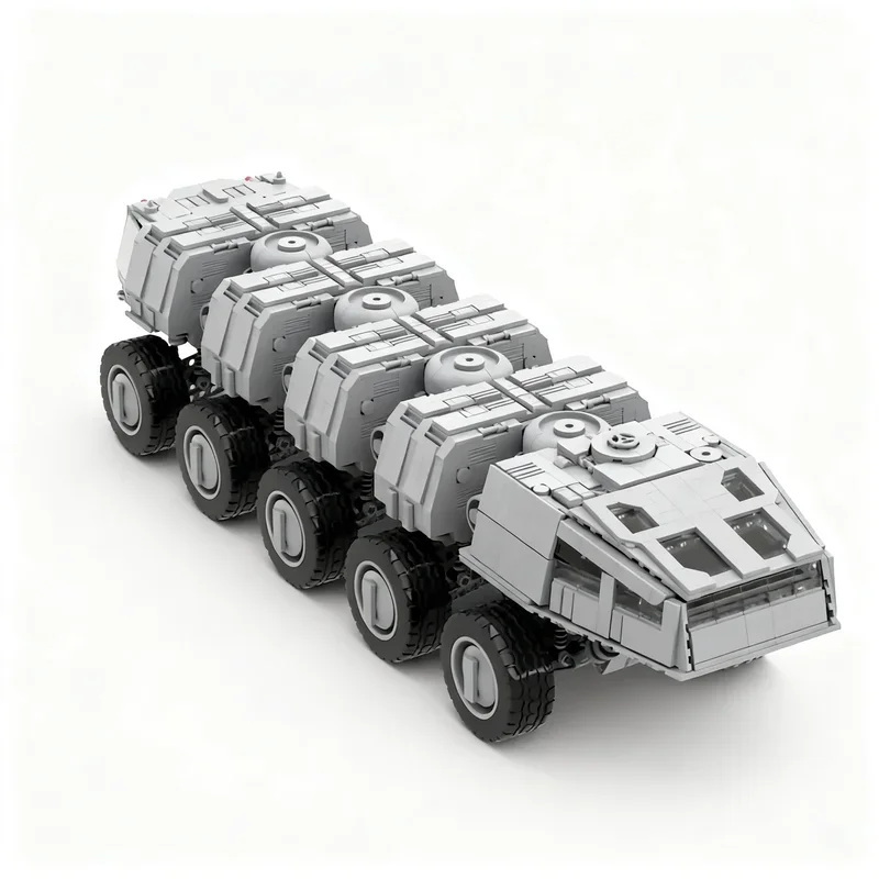 3638PCS MOC Space Battle Movie Empire Contract Assault Transport Vehicle Model Custom Puzzle DIY Creative Ideas Toy Birthday