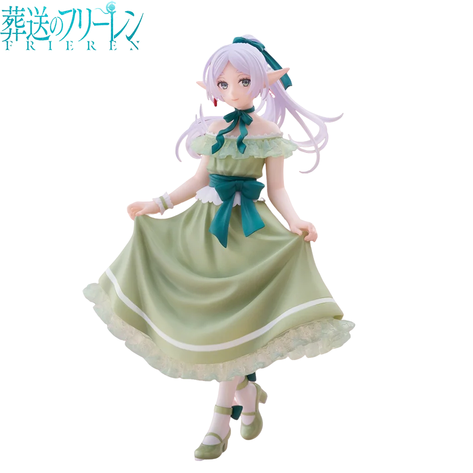 

Фигурка Фрирен из аниме «Frieren: За пределами пути» — милая настольная фигурка Фрирен в полном наряде, модель-кукла, игрушка, подарок