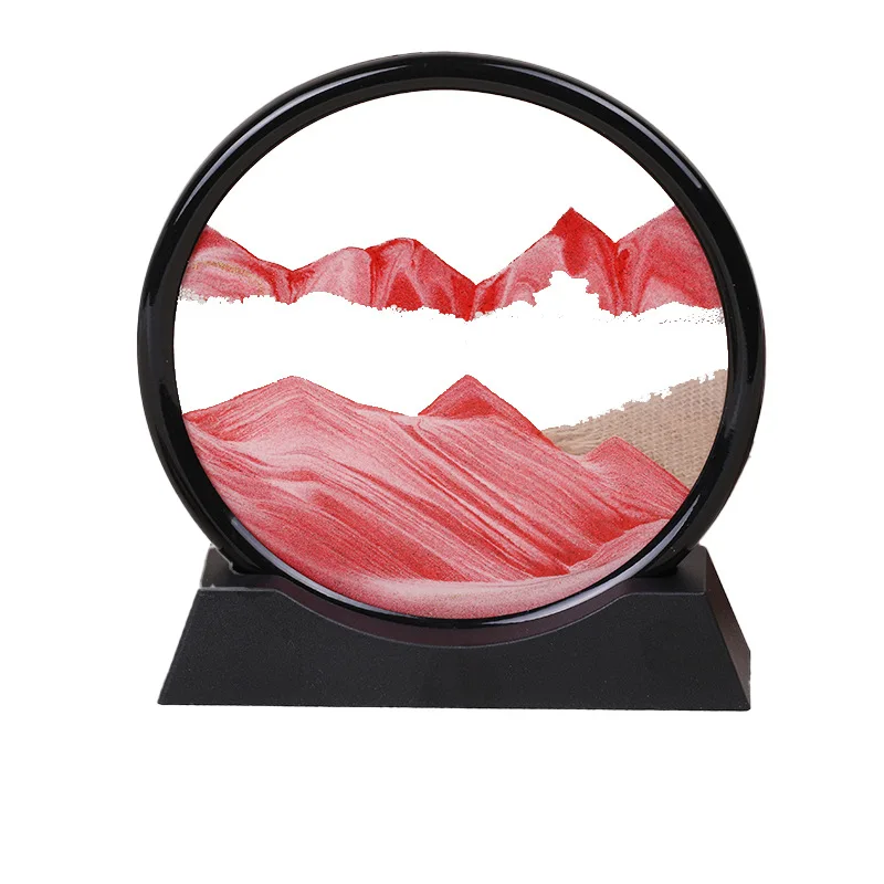 

LH quicksand painting ornament hourglass living room entrance bedroom TV wine cabinet decoration