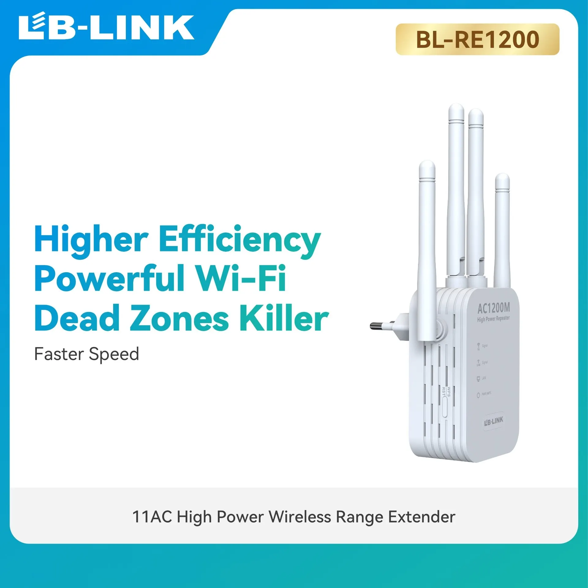 BL LINK BL-RE1200 와이파이 신호 증폭기로 집 전체 와이파이 커버리지 확보하기